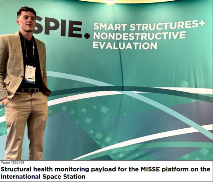 Thomas Pierson Structural Health Monitoring Payload ISS
